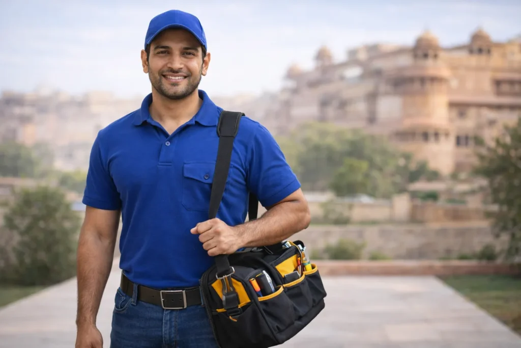 Local AC repair technician providing service in Bikaner